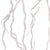WEIDENBÜNDEL "NOVA" | 180x27 cm (HxB), Weidenholz | Paravent | Farbe: weiß - DESIGN DELIGHTS