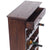 WEINREGAL CORTEZ | 85x55cm(HxB) Flaschenregal aus Holz mit Schublade | Farbe: 03 dunkelbraun - DESIGN DELIGHTS