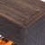WEINREGAL CORTEZ | 85x55cm(HxB) Flaschenregal aus Holz mit Schublade | Farbe: 04 schwarz-natur - DESIGN DELIGHTS